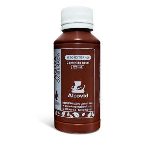 Agua Oxigeneda Alcovid 120 Ml