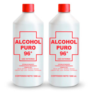 Alcohol Puro 96% Baolishi 1Ltr