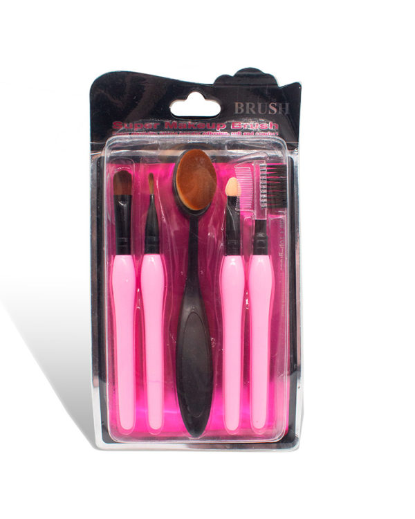 Brochas Set 5 Pcs con Esponja Cepillo