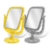 Espejo Tocador Cosmetic Mirror Plateado y Dorado