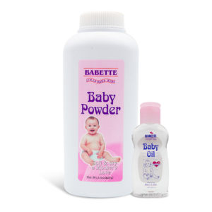 Talco Babette  623 Gr + Aceite 50 Ml